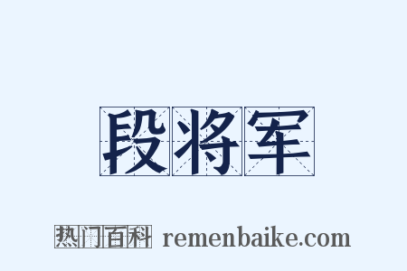 段将军是什么意思的图片